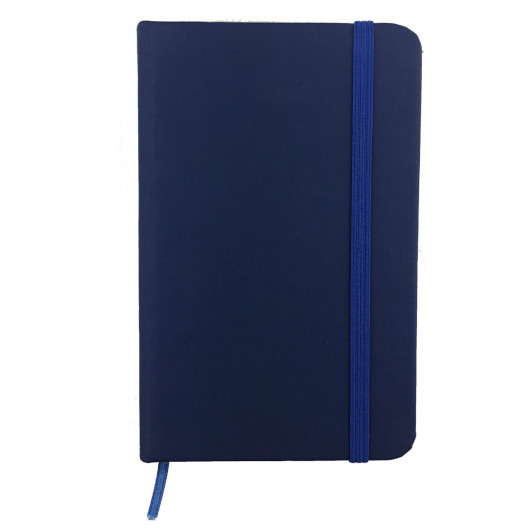 Dark Blue Adroit PU Notebooks